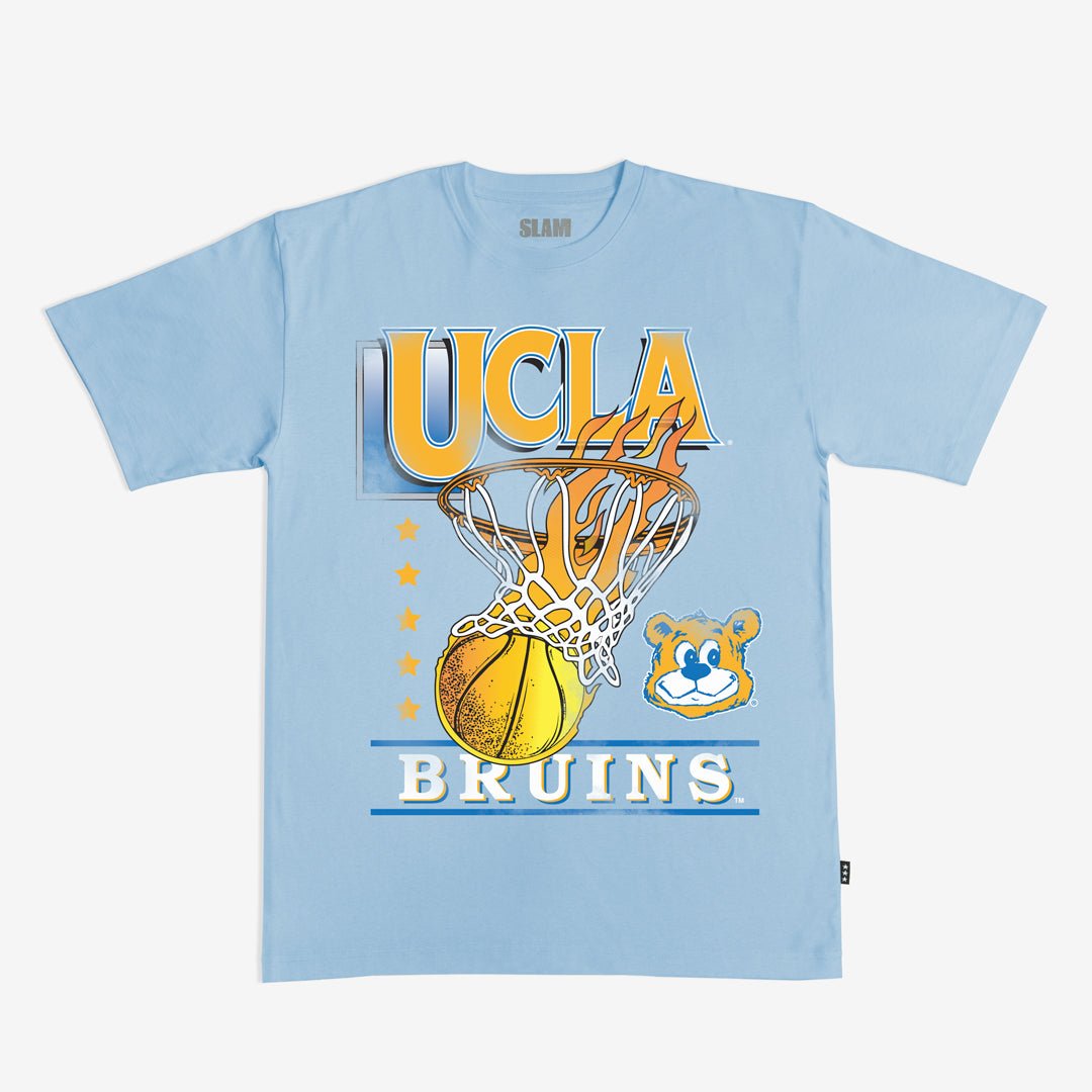UCLA Hoops Heavy Tee Hoodie, Sweatshirt | CoreVibeTees.com