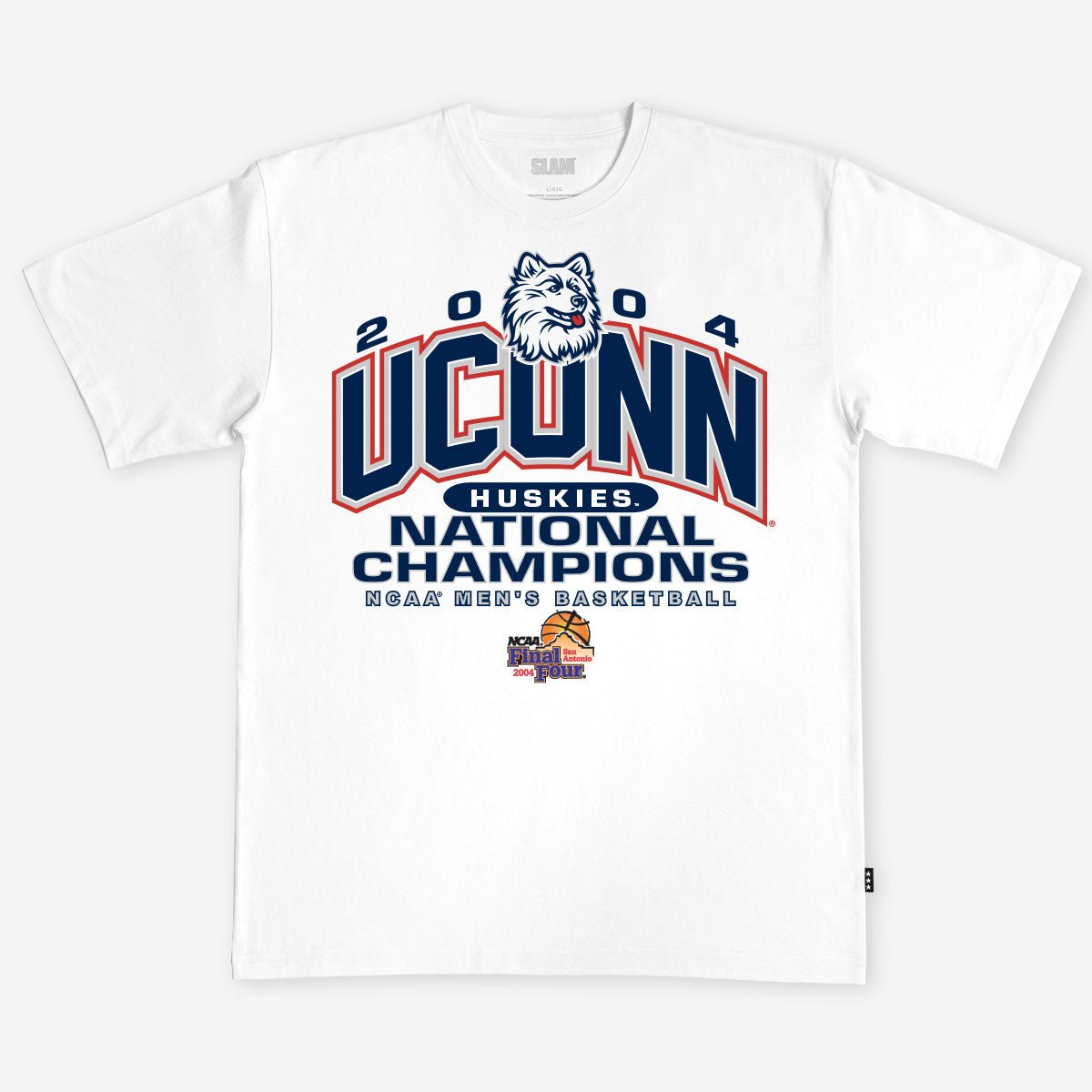 UConn '04 NCAA Champs Heavy Tee Hoodie, Sweatshirt | CoreVibeTees.com