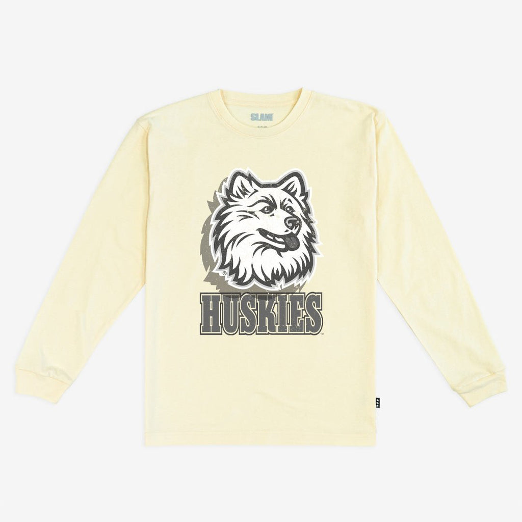 UConn Monochromatic L/S Tee Hoodie, Sweatshirt | CoreVibeTees.com