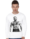 Ufc White Full Sleeve T-Shirt Hoodie, Sweatshirt | CoreVibeTees.com
