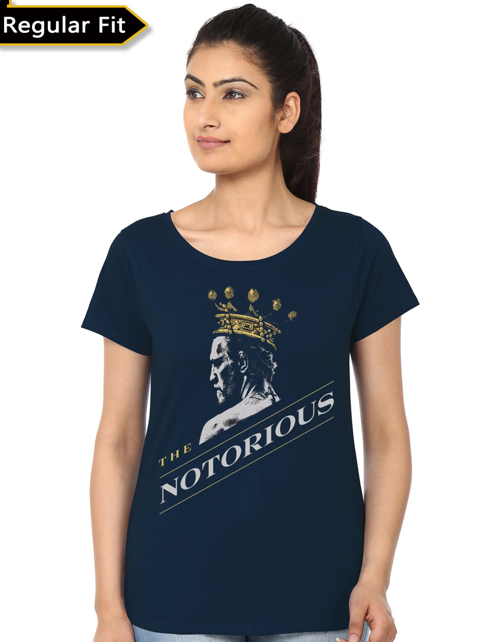 The Notorious Navy Blue Girls T-Shirt Hoodie, Sweatshirt | CoreVibeTees.com