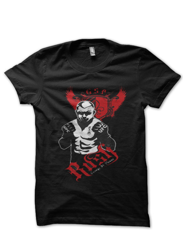 George St Pierre UFC Black T-Shirt Style001 Hoodie, Sweatshirt | CoreVibeTees.com