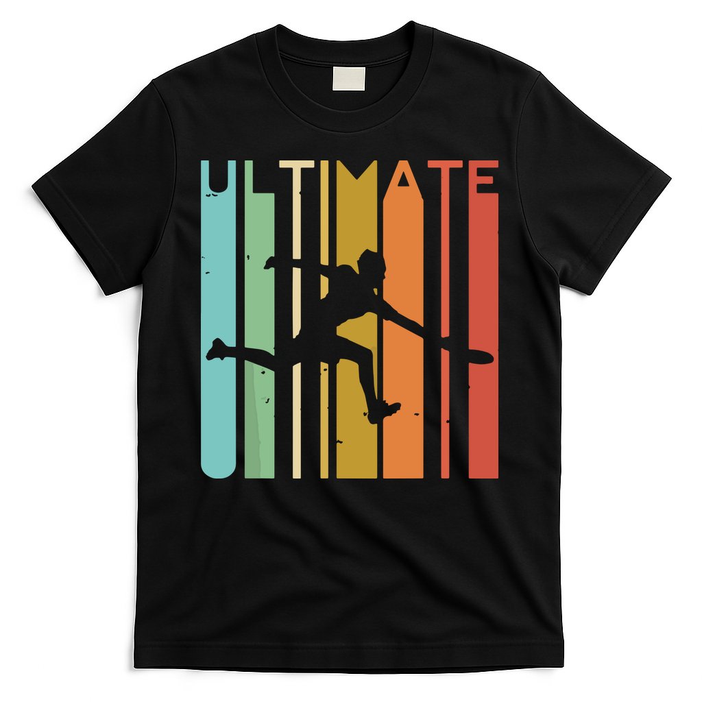 Ultimate Frisbee Retro Player Flying Disc Throwing T-Shirt Hoodie, Sweatshirt | CoreVibeTees.com