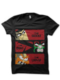 The Samurai The Demon And The Scotsman Black T-Shirt Hoodie, Sweatshirt | CoreVibeTees.com