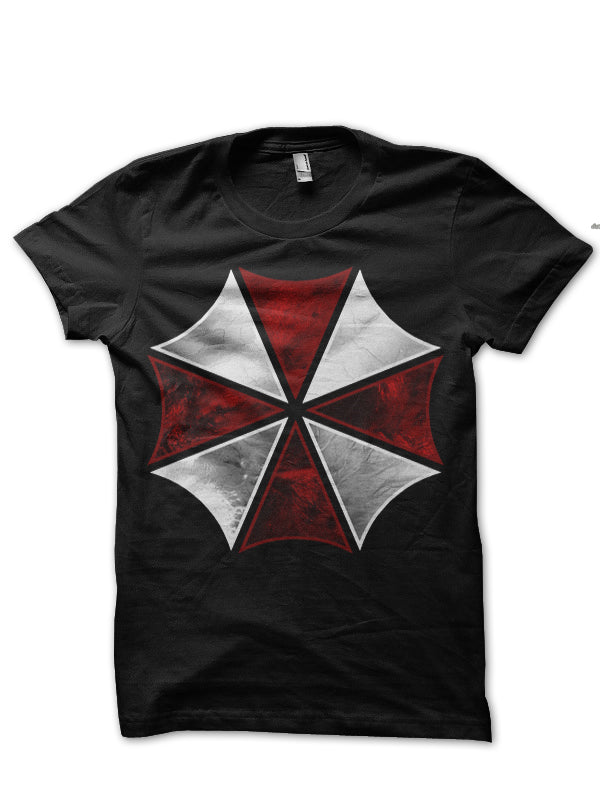 Umbrella Corp Black Tee Hoodie, Sweatshirt | CoreVibeTees.com