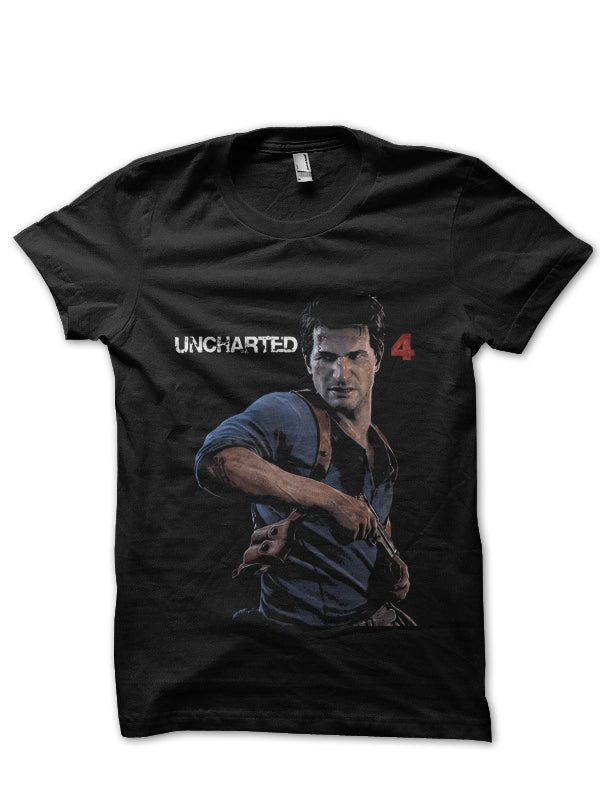 Uncharted 4 Black Tee Style003 Hoodie, Sweatshirt | CoreVibeTees.com