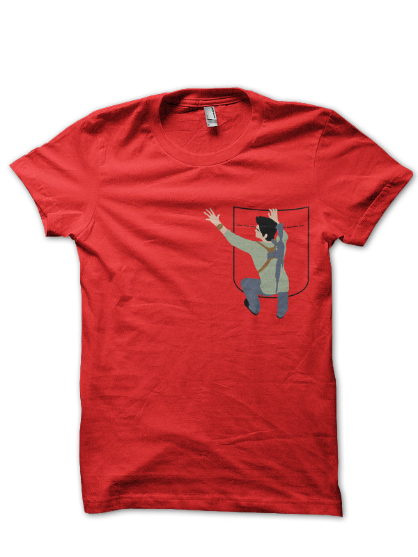 Uncharted 4 Red Tee Hoodie, Sweatshirt | CoreVibeTees.com