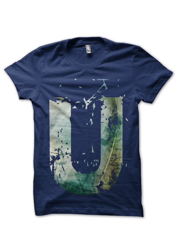 Uncharted 4 Navy Blue Tee Hoodie, Sweatshirt | CoreVibeTees.com