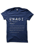 Funny Noun Unagi Definition Explained As A Dictionary T-Shirt Hoodie, Sweatshirt | CoreVibeTees.com