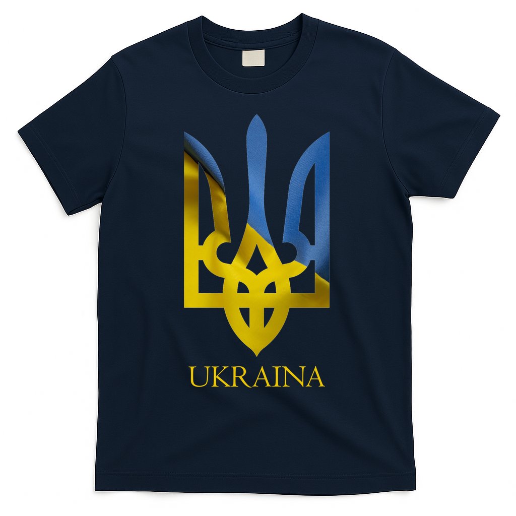 Ukraine National Coat Of Arms Ukraina Ukrainian Trident T-Shirt Hoodie, Sweatshirt | CoreVibeTees.com