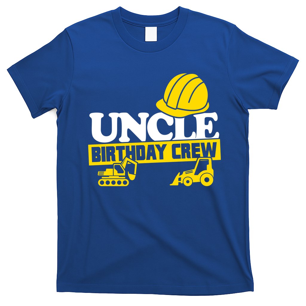 Uncle Birthday Crew Construction Party T-Shirt Hoodie, Sweatshirt | CoreVibeTees.com