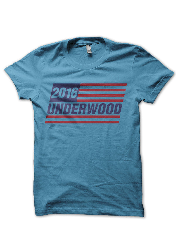 Underwood Light Blue Tee Hoodie, Sweatshirt | CoreVibeTees.com