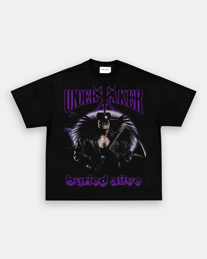 UNDERTAKER BURIED ALIVE TEE Hoodie, Sweatshirt | CoreVibeTees.com (Image 1)