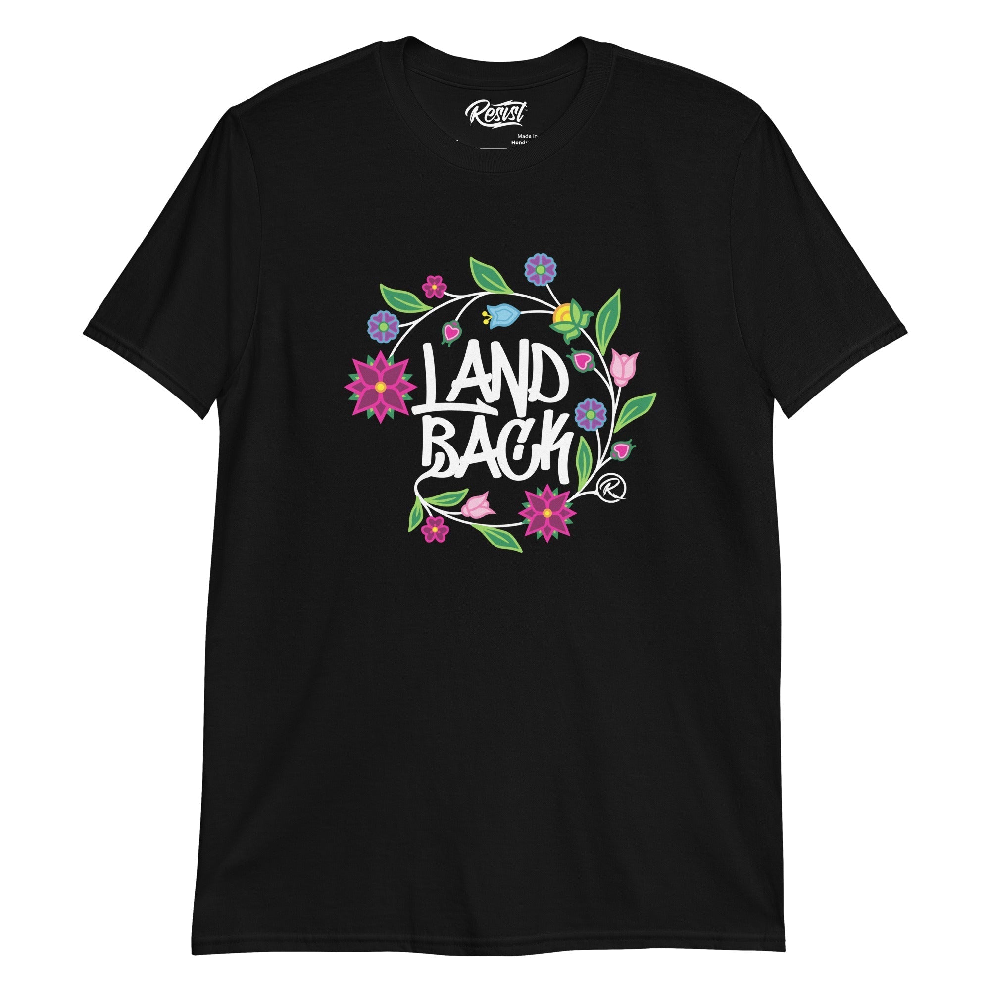LandBack Floral T-shirt Hoodie, Sweatshirt | CoreVibeTees.com (Image 1)