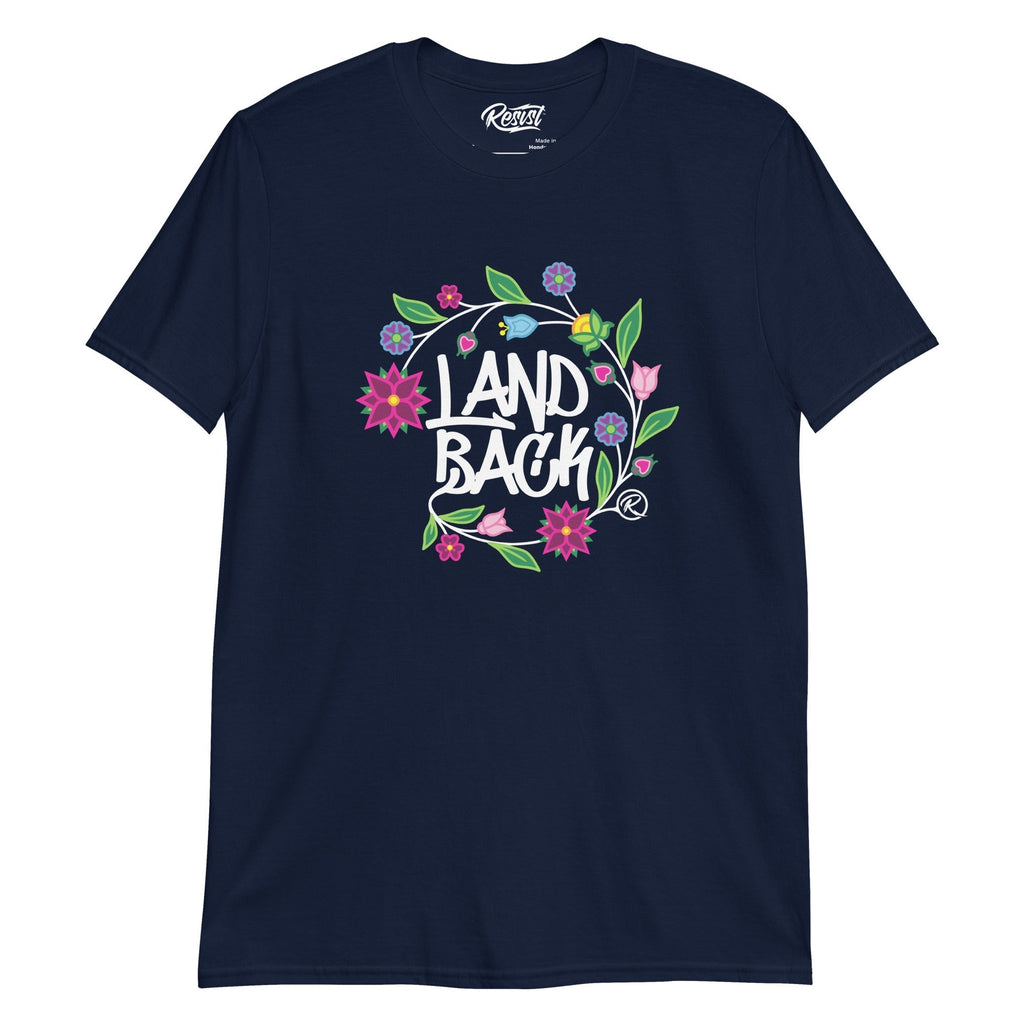 LandBack Floral T-shirt Hoodie, Sweatshirt | CoreVibeTees.com (Image 2)