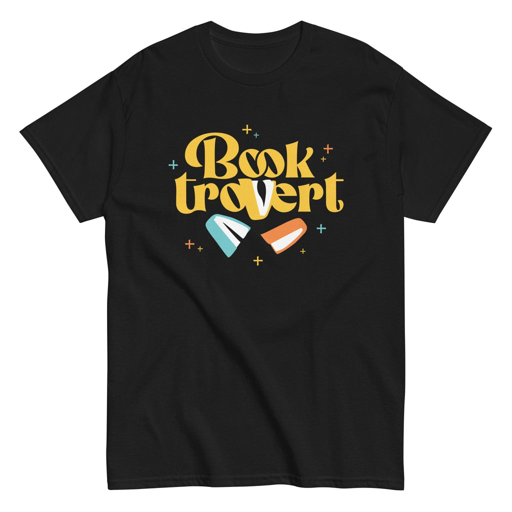 Booktrovert Men's Classic Tee Hoodie, Sweatshirt | CoreVibeTees.com (Image 2)