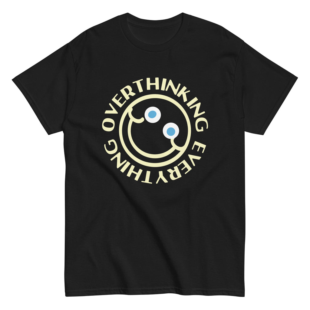 Overthinking Everything Men's Classic Tee Hoodie, Sweatshirt | CoreVibeTees.com (Image 2)