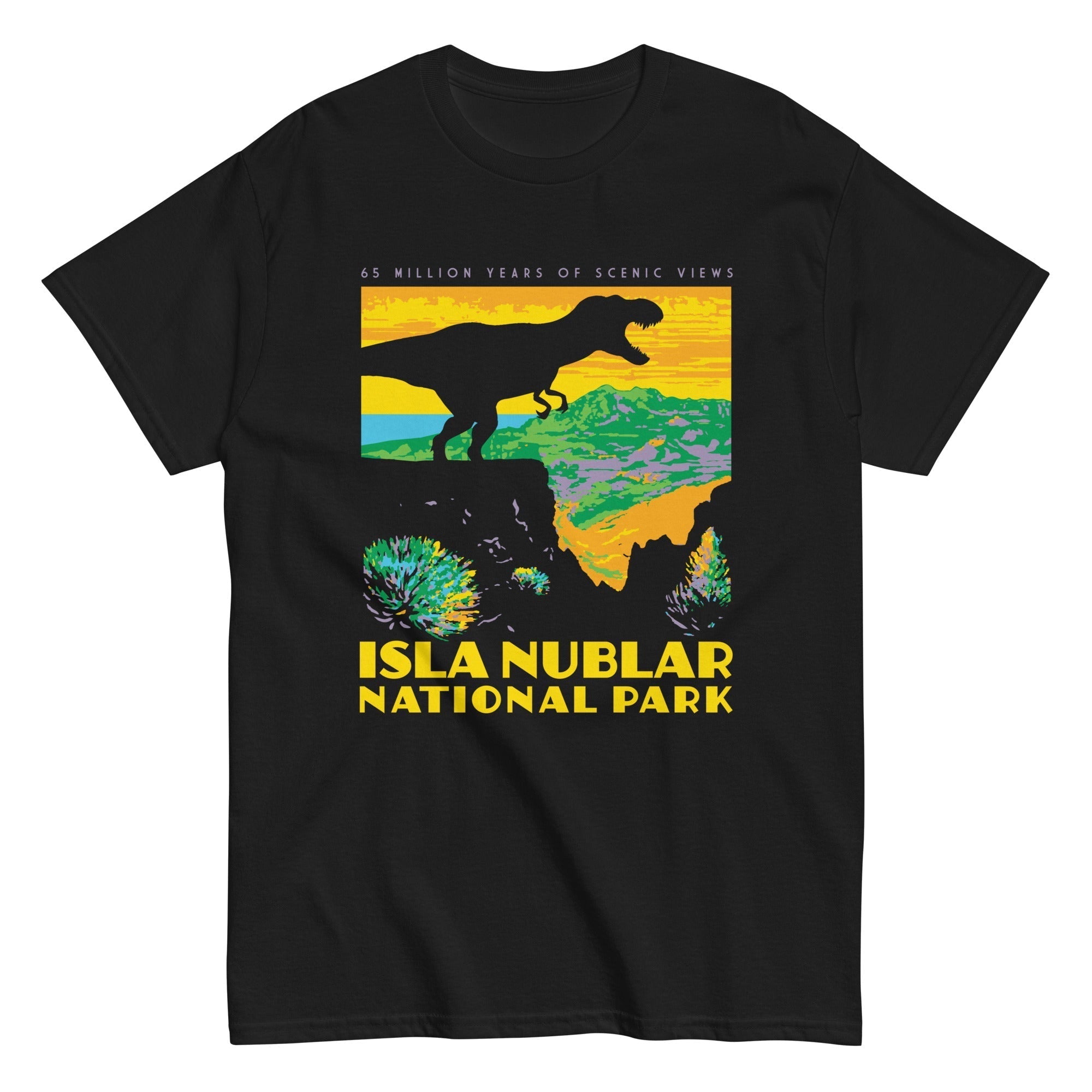Isla Nublar National Park Men's Classic Tee Hoodie, Sweatshirt | CoreVibeTees.com (Image 1)
