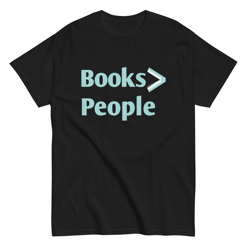 Books>People Men's Classic Tee Hoodie, Sweatshirt | CoreVibeTees.com (Image 2)