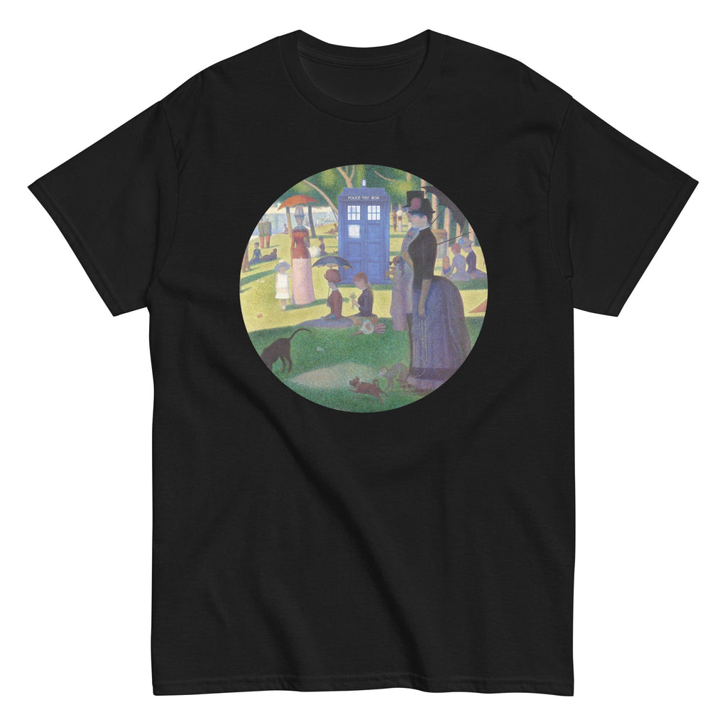 Tardis On La Grande Men's Classic Tee Hoodie, Sweatshirt | CoreVibeTees.com (Image 2)