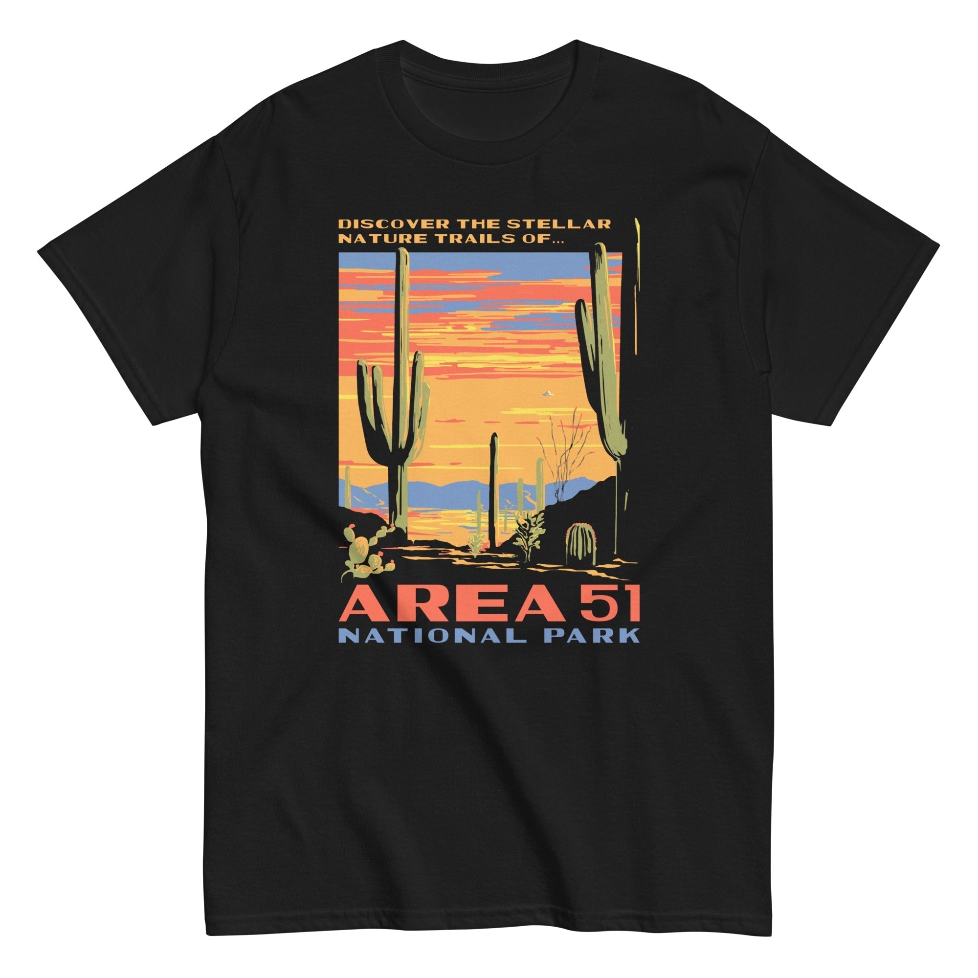 Area 51 National Park Men's Classic Tee Hoodie, Sweatshirt | CoreVibeTees.com (Image 1)