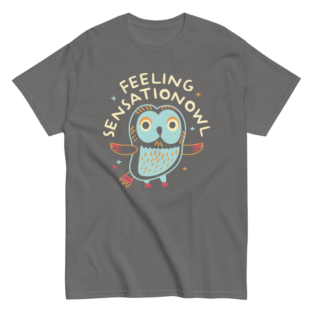 Feeling Sensationowl Men's Classic Tee Hoodie, Sweatshirt | CoreVibeTees.com (Image 1)