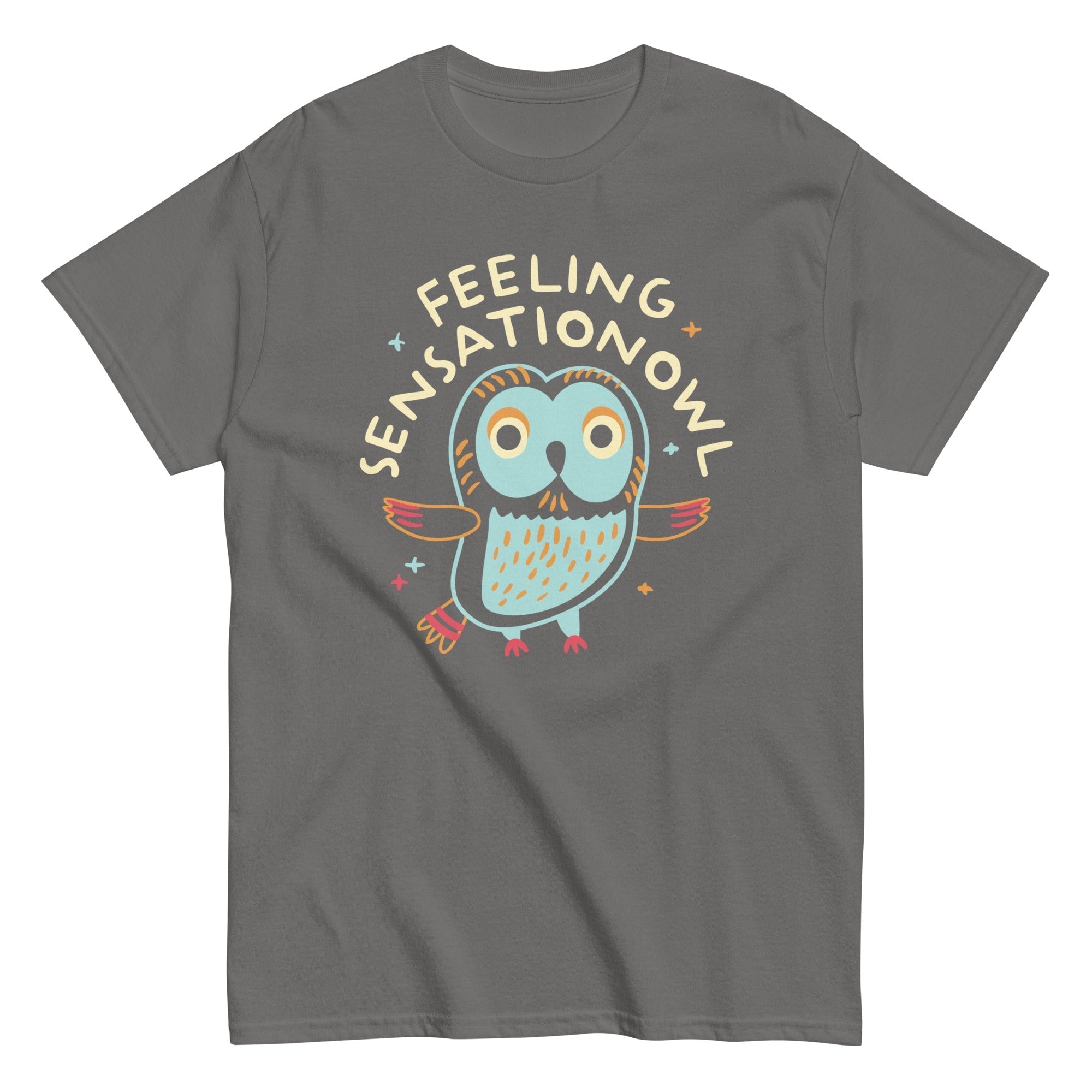 Feeling Sensationowl Men's Classic Tee Hoodie, Sweatshirt | CoreVibeTees.com (Image 1)
