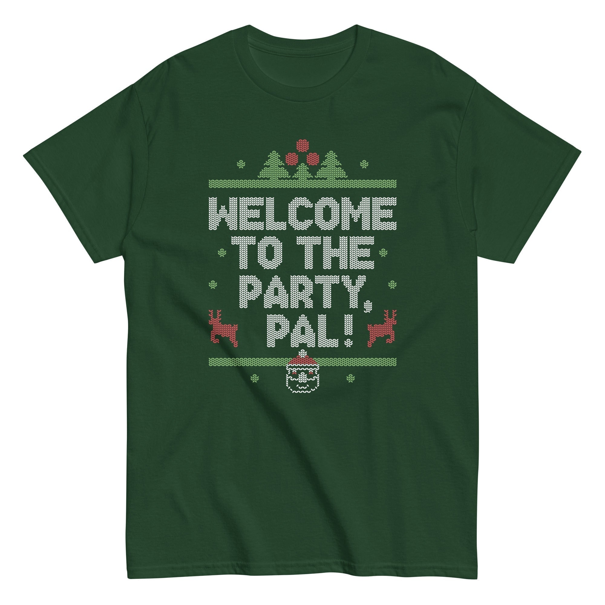 Welcome To The Party, Pal! Men's Classic Tee Hoodie, Sweatshirt | CoreVibeTees.com (Image 3)
