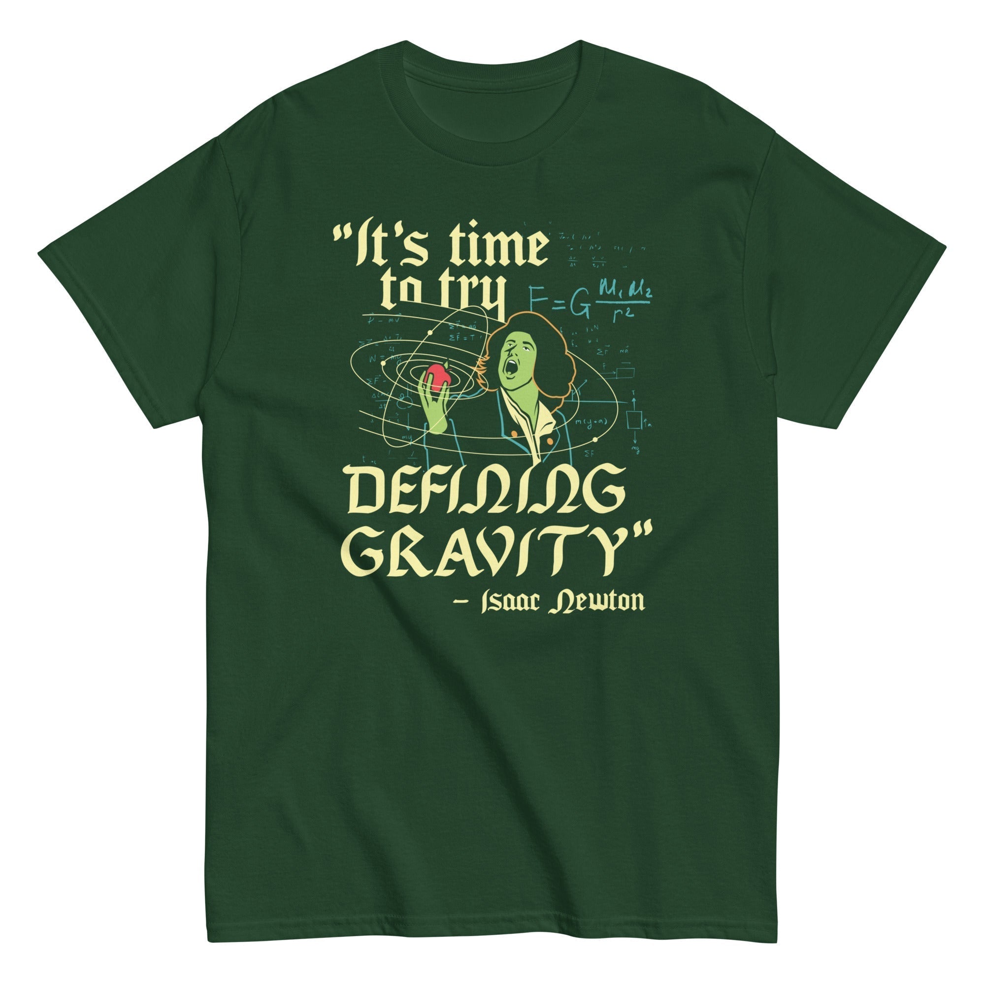 It's Time To Try Defining Gravity Men's Classic Tee Hoodie, Sweatshirt | CoreVibeTees.com (Image 4)
