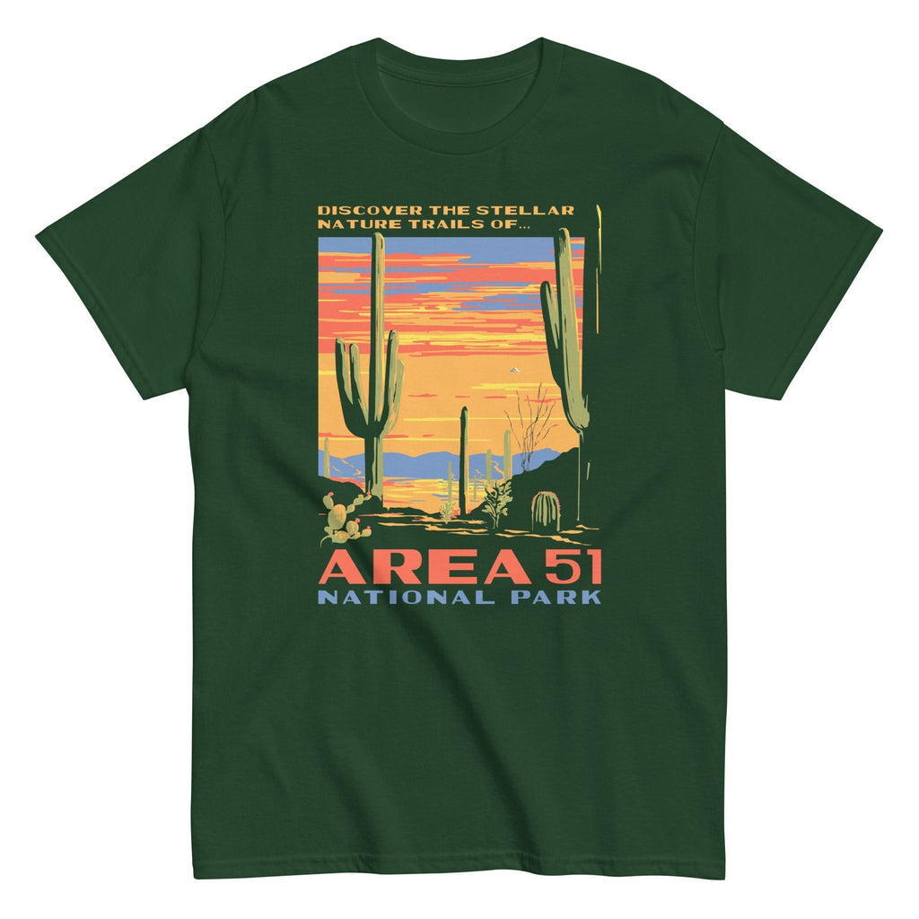 Area 51 National Park Men's Classic Tee Hoodie, Sweatshirt | CoreVibeTees.com (Image 2)