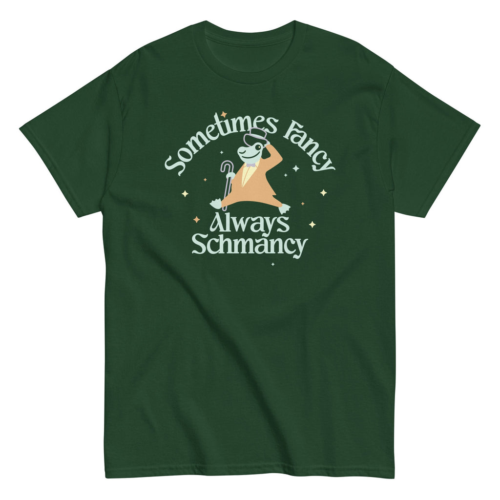 Sometimes Fancy Always Schmancy Men's Classic Tee Hoodie, Sweatshirt | CoreVibeTees.com (Image 2)