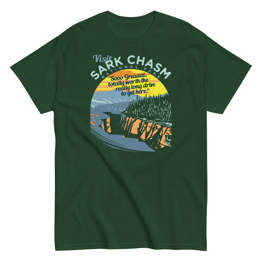 Visit Sark Chasm Men's Classic Tee Hoodie, Sweatshirt | CoreVibeTees.com (Image 5)
