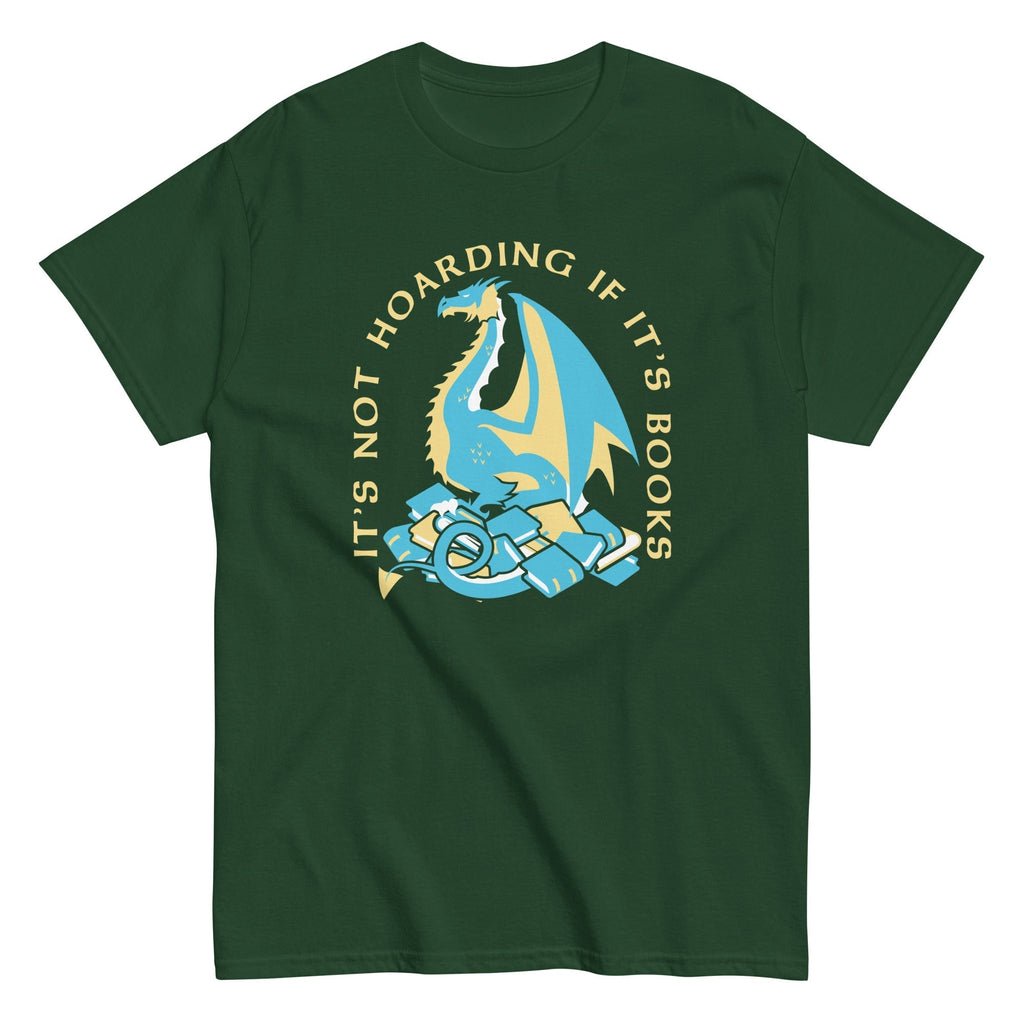 It's Not Hoarding If It's Books Men's Classic Tee Hoodie, Sweatshirt | CoreVibeTees.com (Image 2)