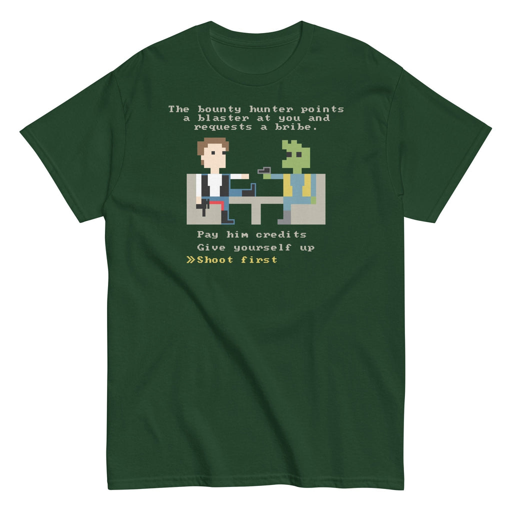 The Bounty Hunter Men's Classic Tee Hoodie, Sweatshirt | CoreVibeTees.com (Image 5)