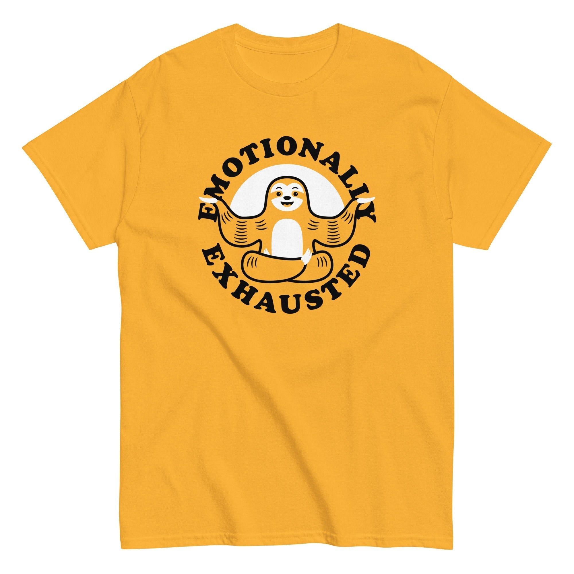 Emotionally Exhausted Men's Classic Tee Hoodie, Sweatshirt | CoreVibeTees.com (Image 3)