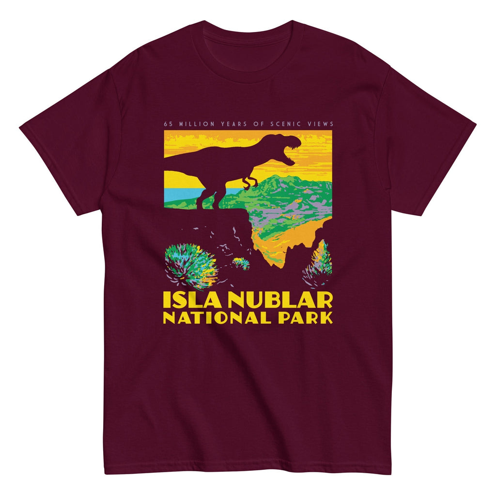 Isla Nublar National Park Men's Classic Tee Hoodie, Sweatshirt | CoreVibeTees.com (Image 2)