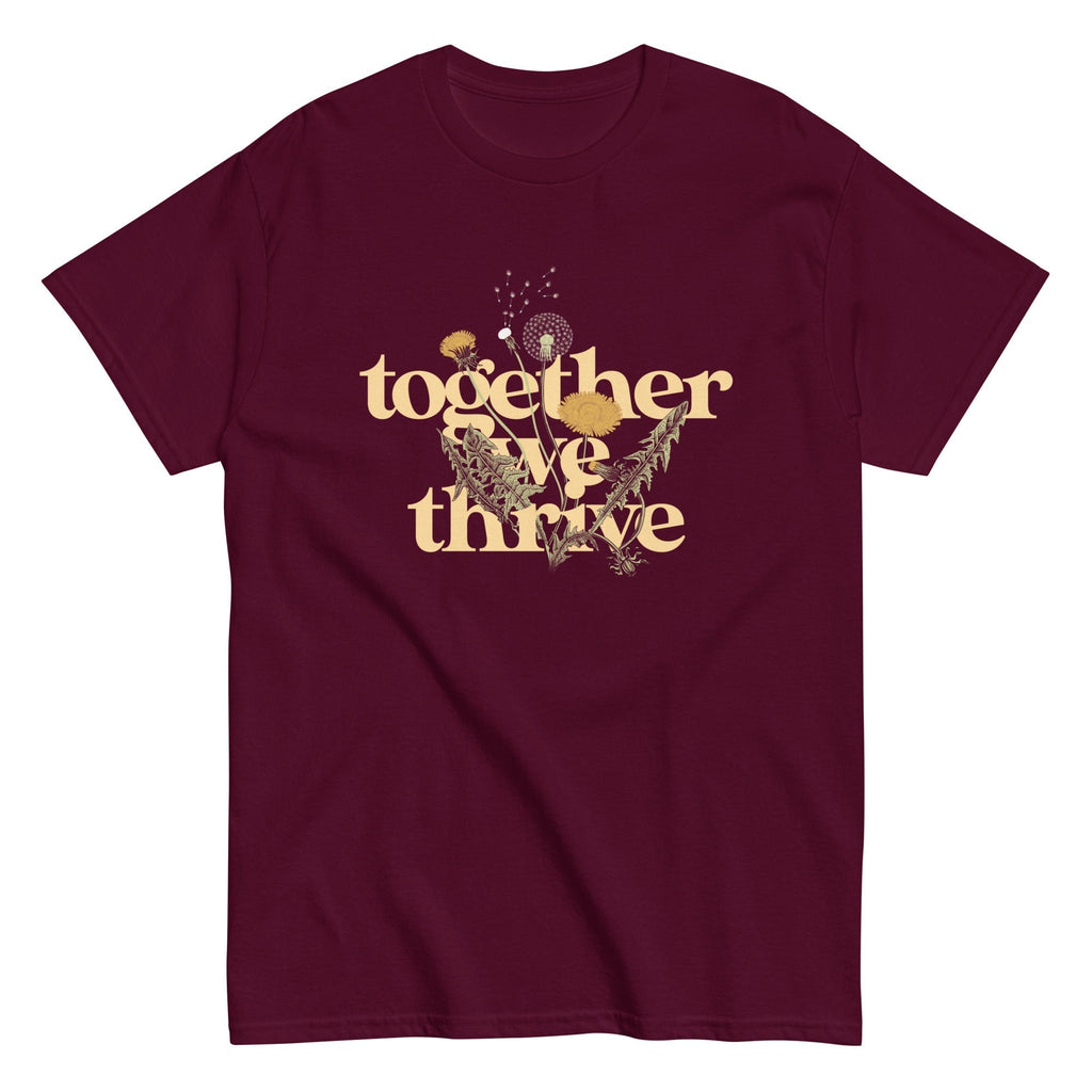 Together We Thrive Men's Classic Tee Hoodie, Sweatshirt | CoreVibeTees.com (Image 2)