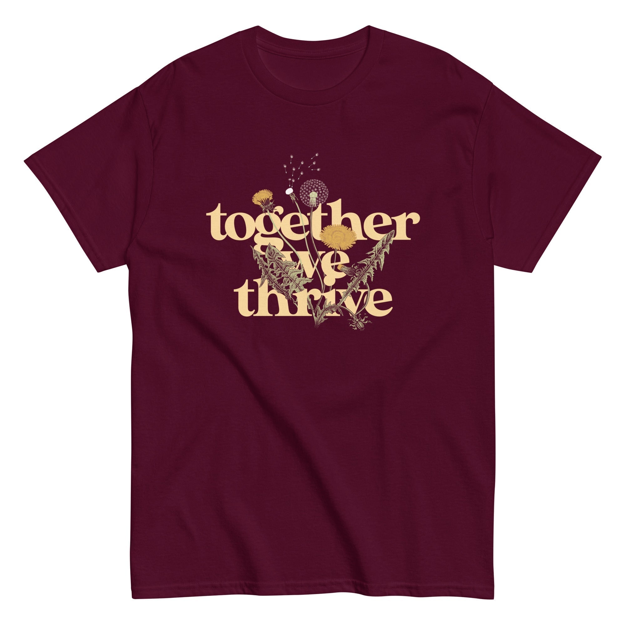 Together We Thrive Men's Classic Tee Hoodie, Sweatshirt | CoreVibeTees.com (Image 2)