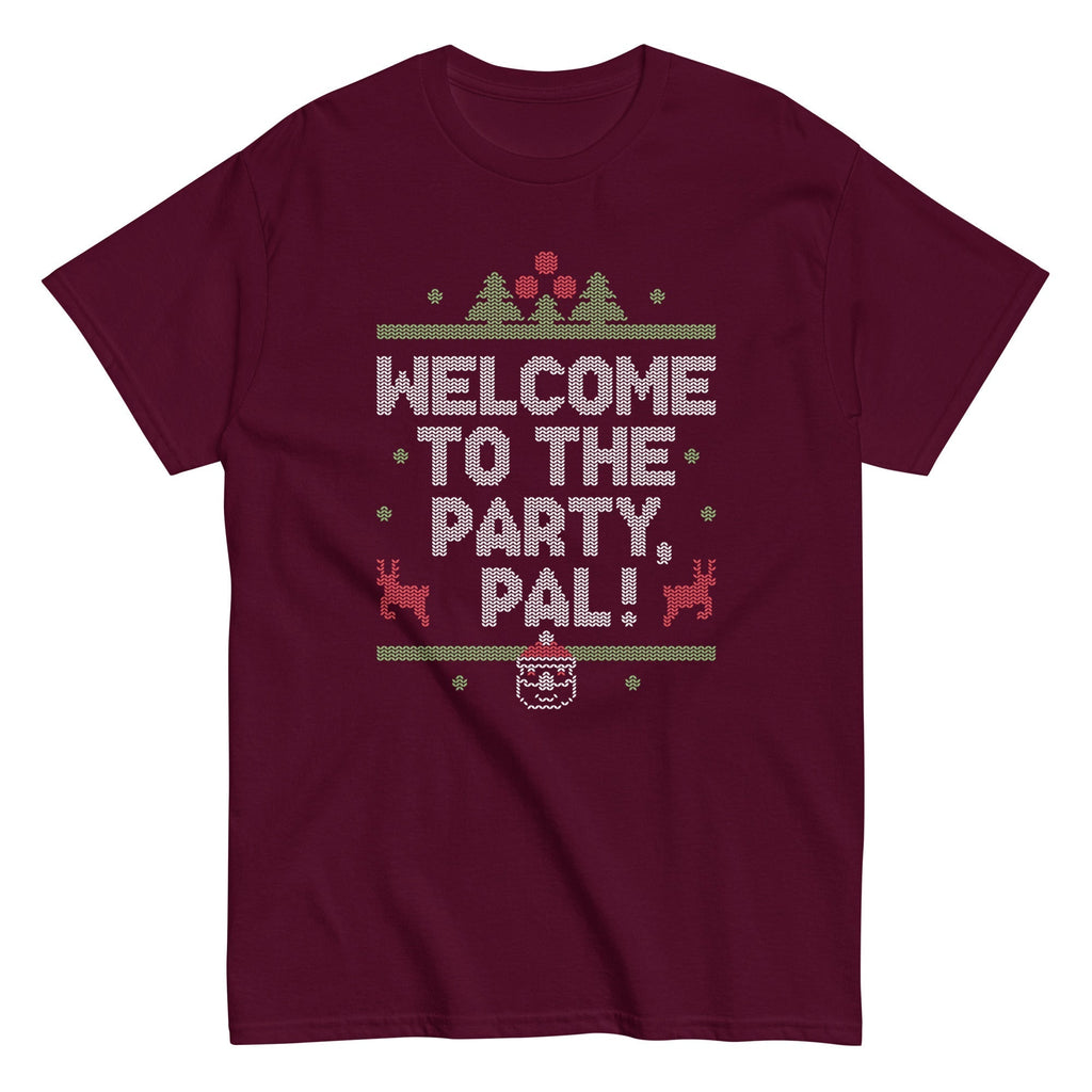 Welcome To The Party, Pal! Men's Classic Tee Hoodie, Sweatshirt | CoreVibeTees.com (Image 4)