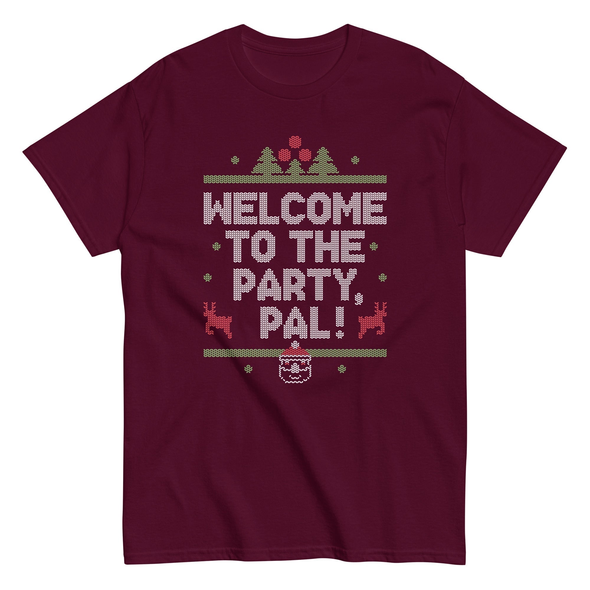 Welcome To The Party, Pal! Men's Classic Tee Hoodie, Sweatshirt | CoreVibeTees.com (Image 4)