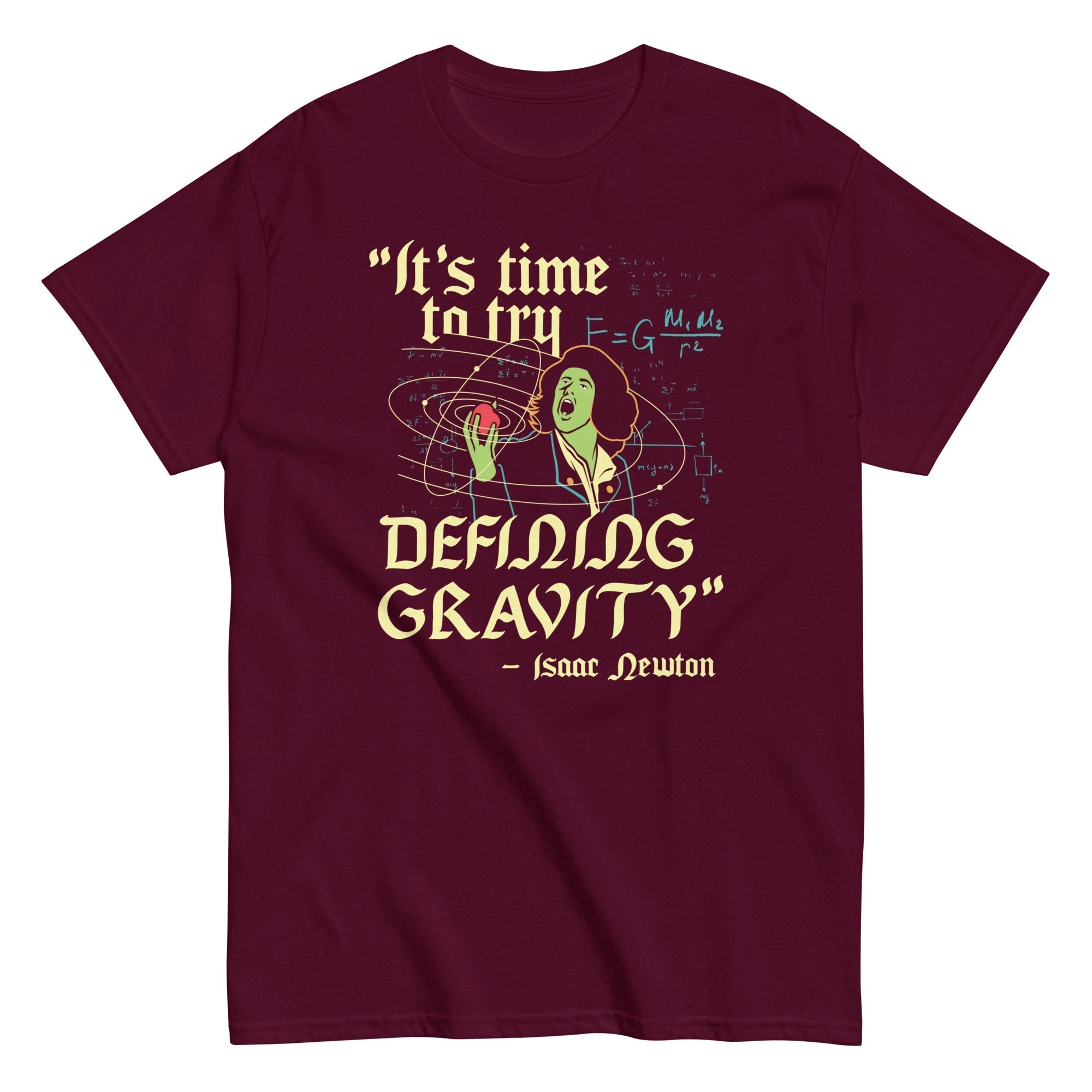 It's Time To Try Defining Gravity Men's Classic Tee Hoodie, Sweatshirt | CoreVibeTees.com (Image 5)