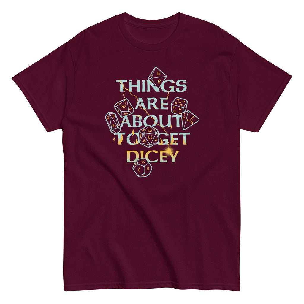 Things Are About To Get Dicey Men's Classic Tee Hoodie, Sweatshirt | CoreVibeTees.com (Image 5)