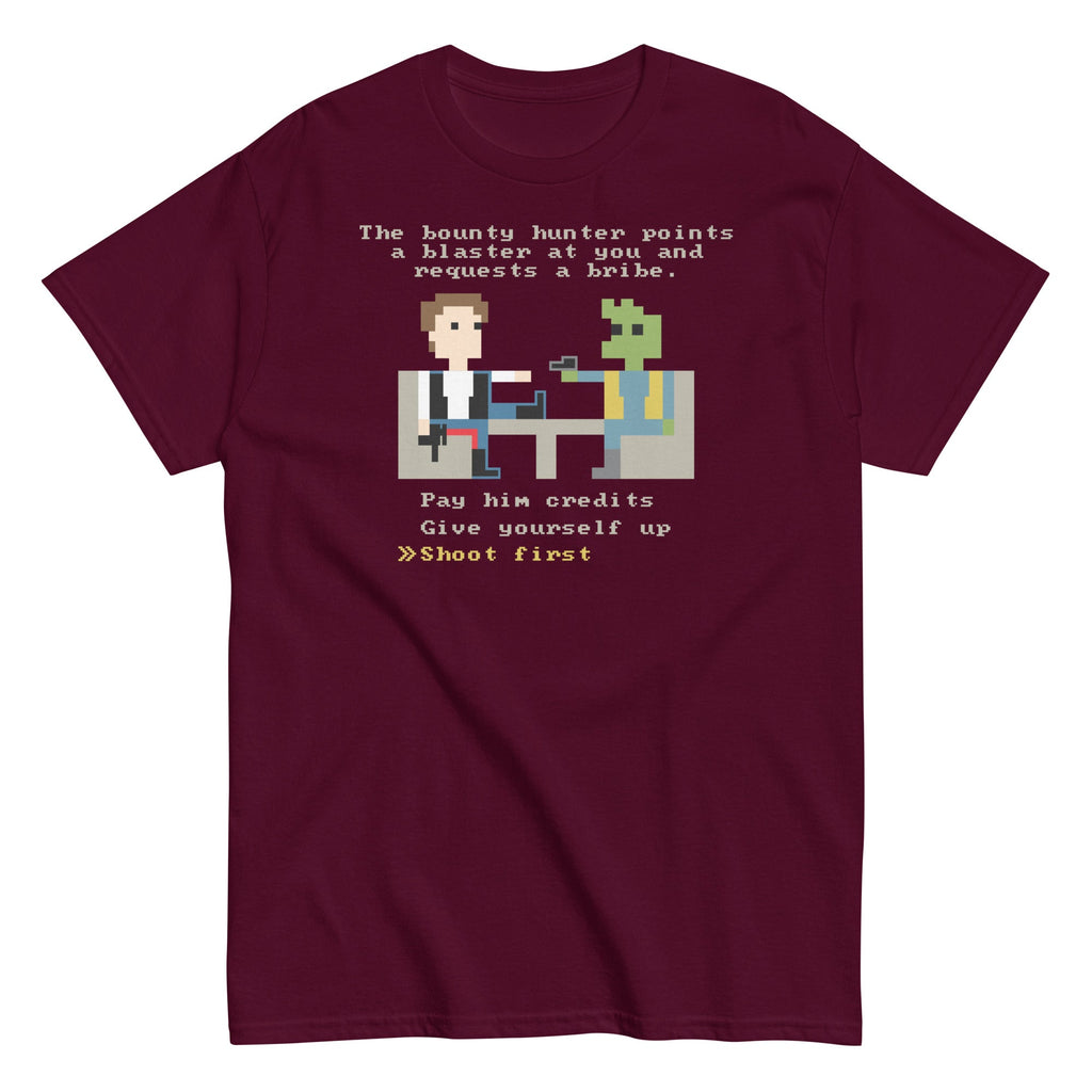 The Bounty Hunter Men's Classic Tee Hoodie, Sweatshirt | CoreVibeTees.com (Image 4)