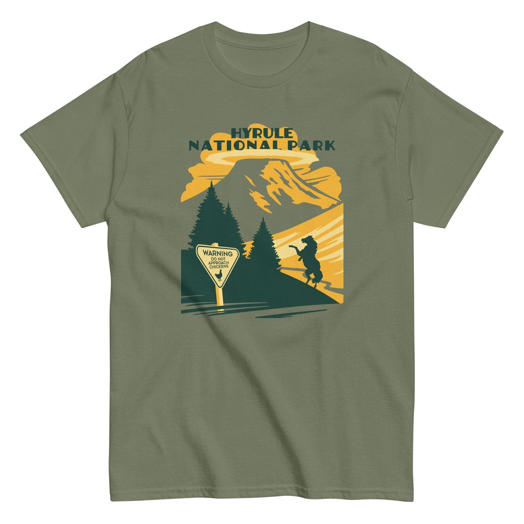 Hyrule National Park Men's Classic Tee Hoodie, Sweatshirt | CoreVibeTees.com (Image 2)