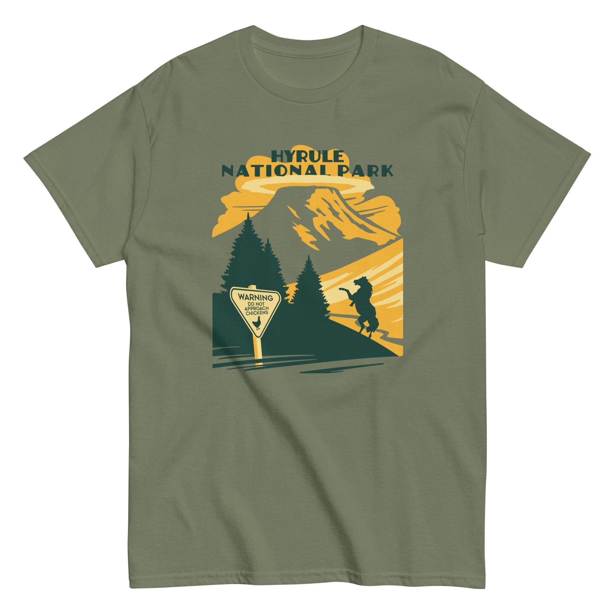 Hyrule National Park Men's Classic Tee Hoodie, Sweatshirt | CoreVibeTees.com (Image 2)