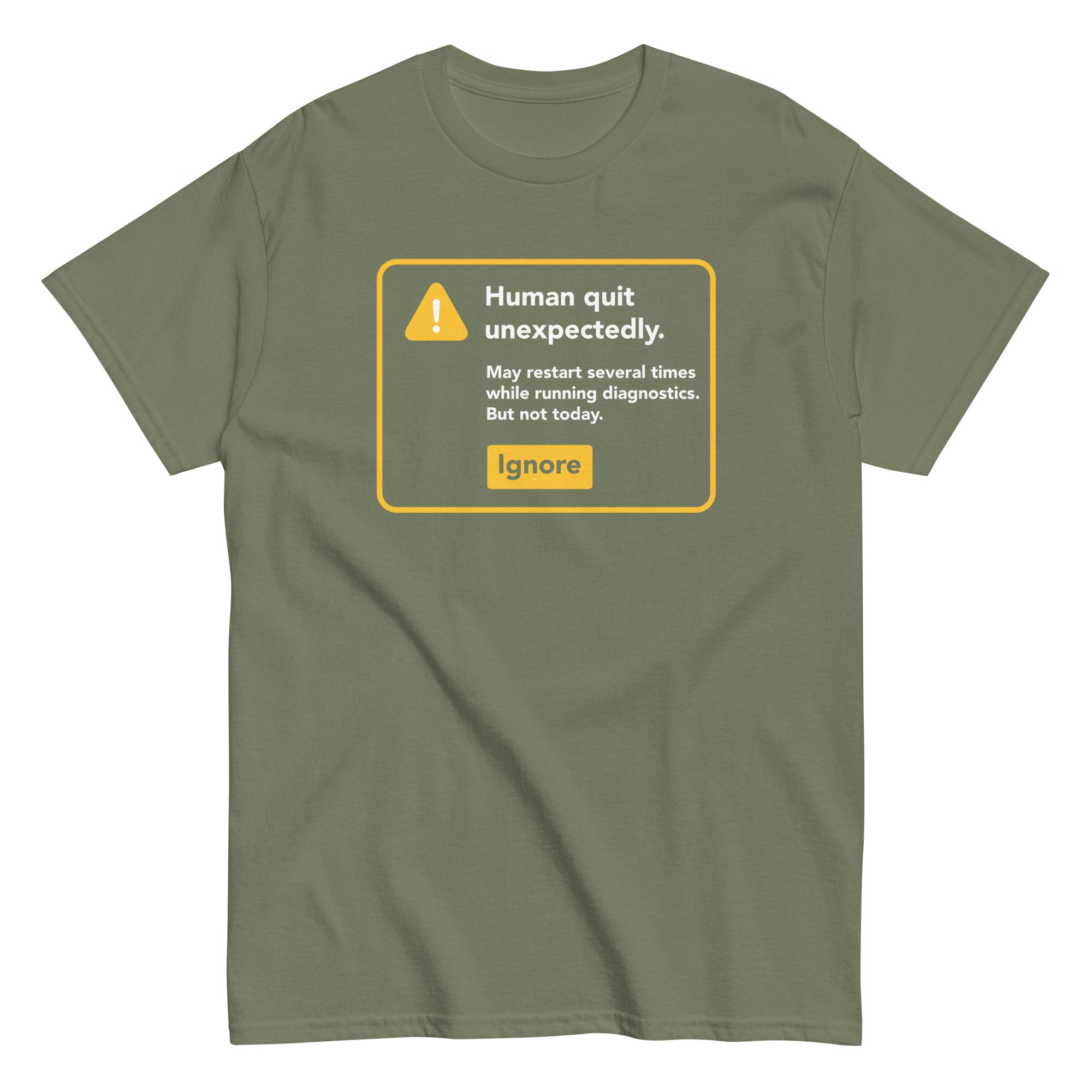 Human Quit Unexpectedly Men's Classic Tee Hoodie, Sweatshirt | CoreVibeTees.com (Image 5)