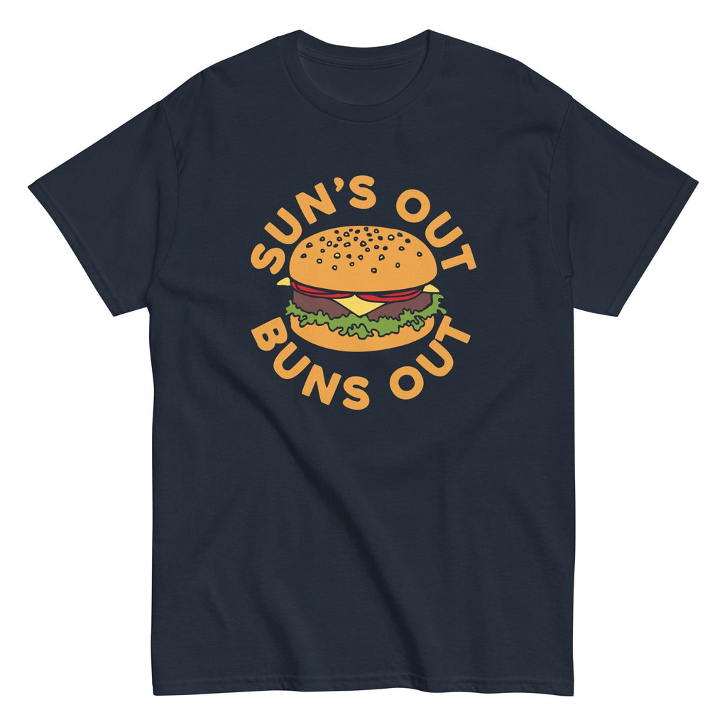 Sun's Out Buns Out Men's Classic Tee Hoodie, Sweatshirt | CoreVibeTees.com (Image 3)