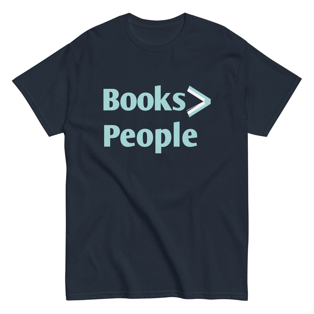 Books>People Men's Classic Tee Hoodie, Sweatshirt | CoreVibeTees.com (Image 1)