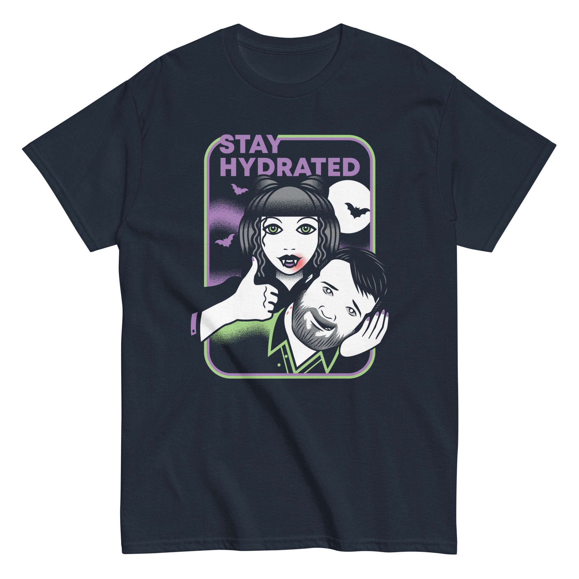 Stay Hydrated Men's Classic Tee Hoodie, Sweatshirt | CoreVibeTees.com (Image 2)
