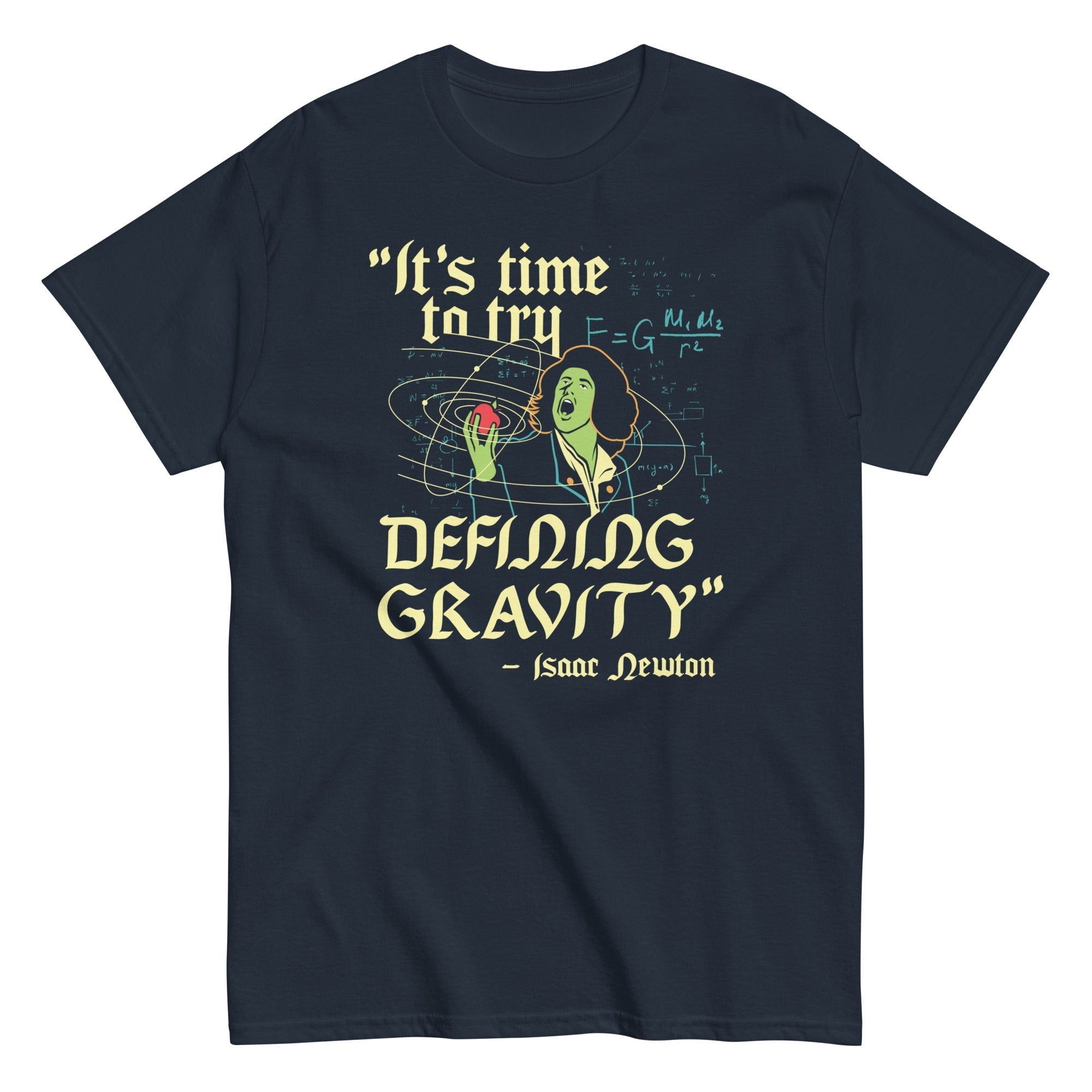 It's Time To Try Defining Gravity Men's Classic Tee Hoodie, Sweatshirt | CoreVibeTees.com (Image 1)